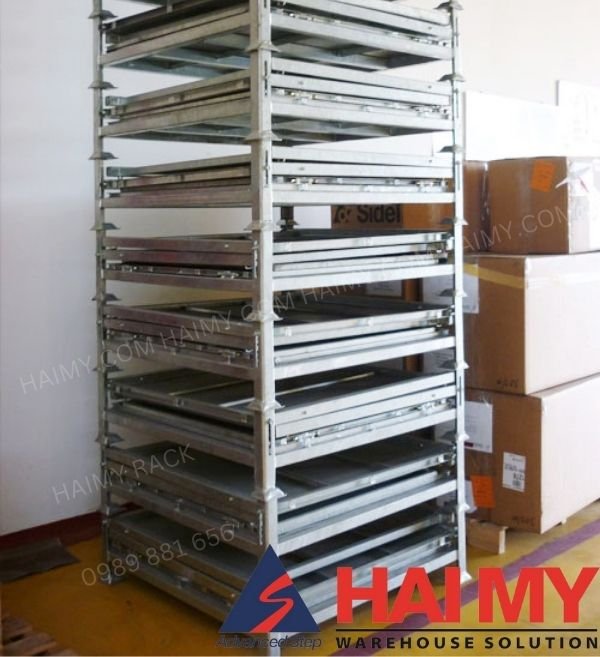 Pallet sắt xếp chồng Haimy