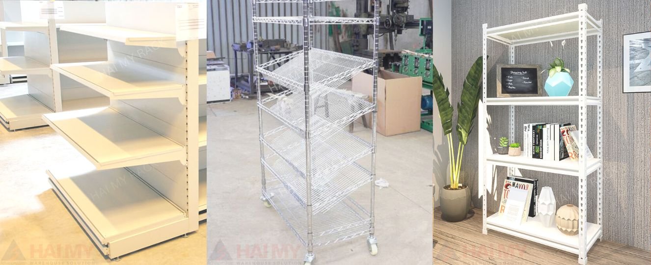 Các dòng kệ tải trọng nhẹ Hai My