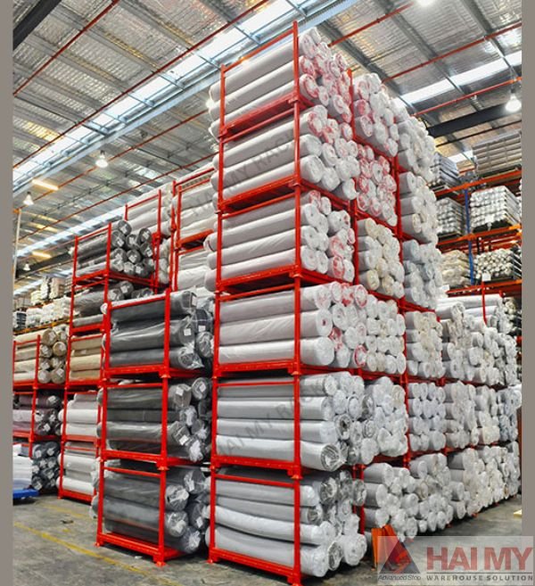 gia công sơn tĩnh điện pallet xếp chồng Hai My