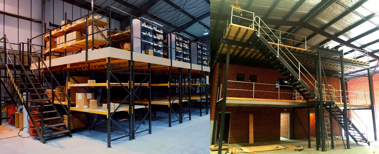 kệ sàn tầng lửng mezzanine Hai My Rack