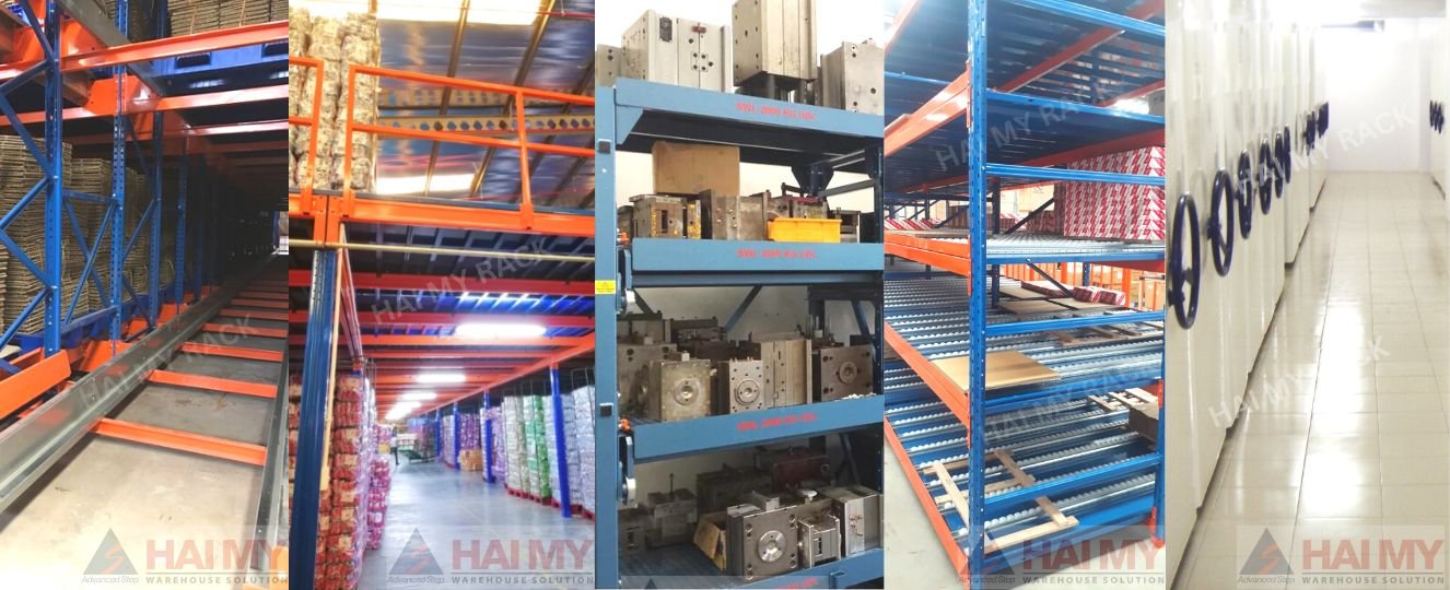 Hệ thống kệ giúp tiết kiệm sức người Hai My Rack