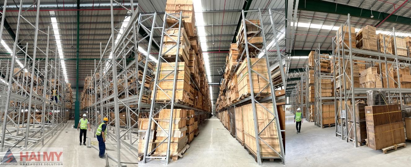 kệ kho hàng miền Bắc Hai My Rack