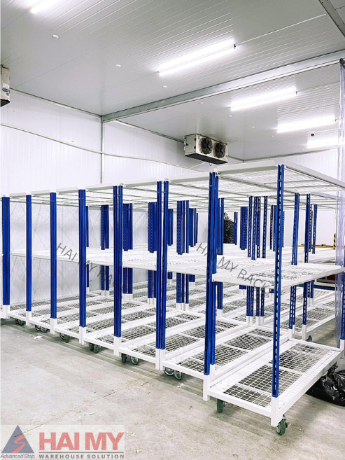 Hai-My-steel-trolley multi storey steel trolley - Hai My Rack