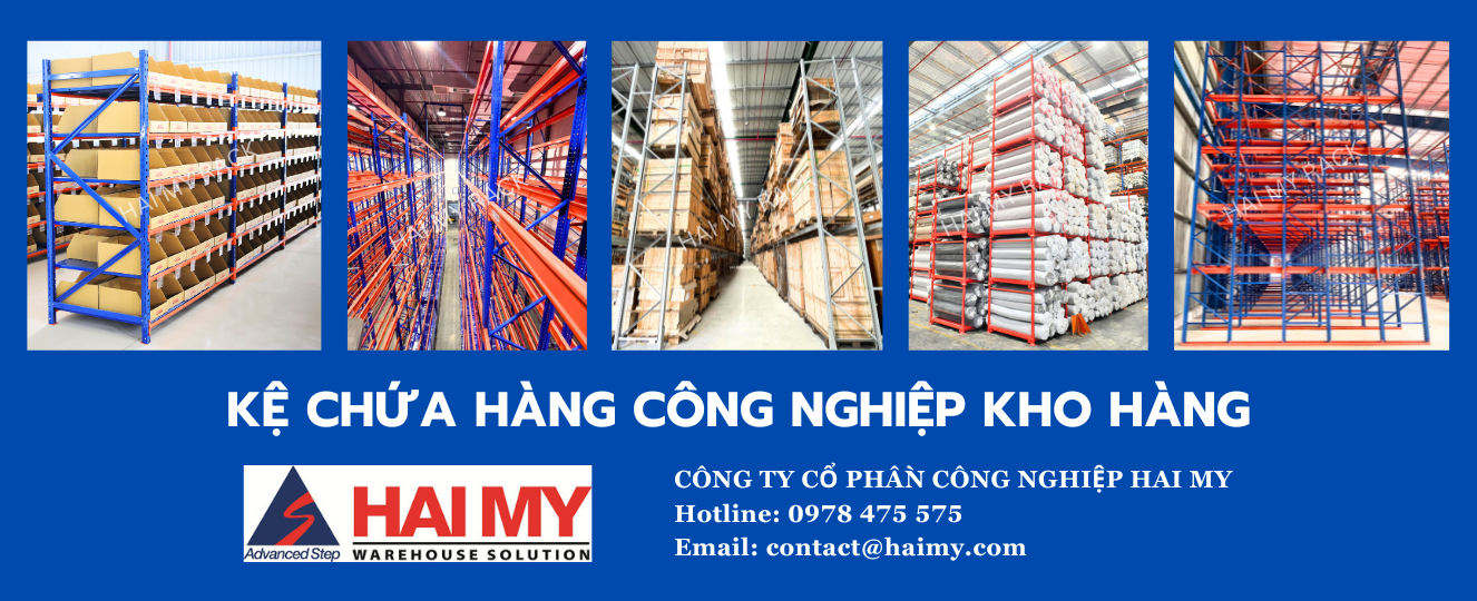 Kệ chứa hàng công nghiệp Hai My