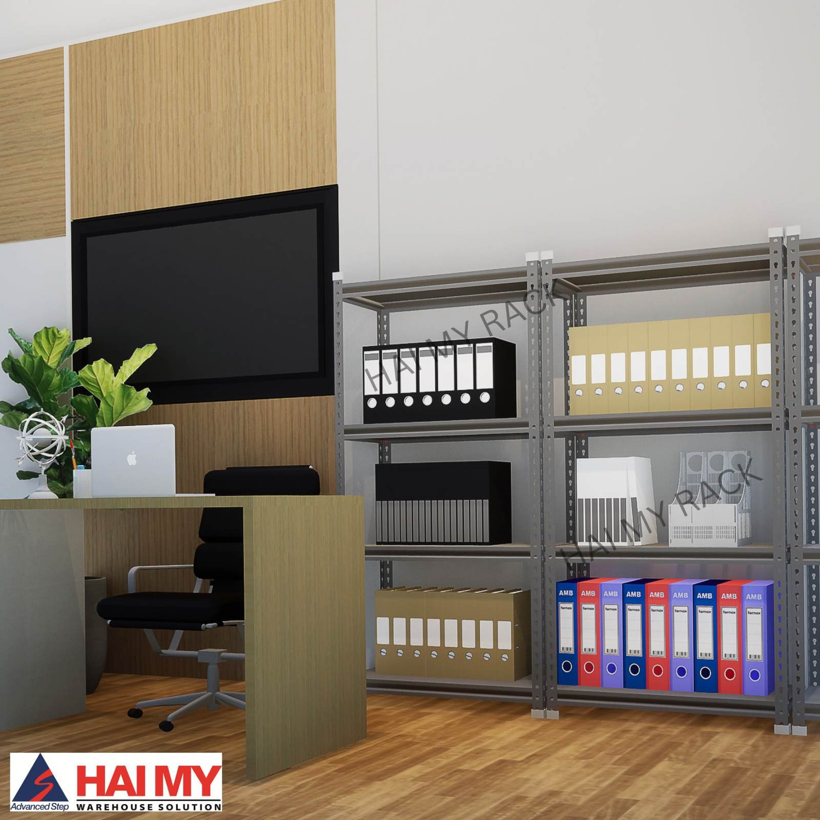 Kệ Rivet đa năng Hai My Rack cho văn phòng