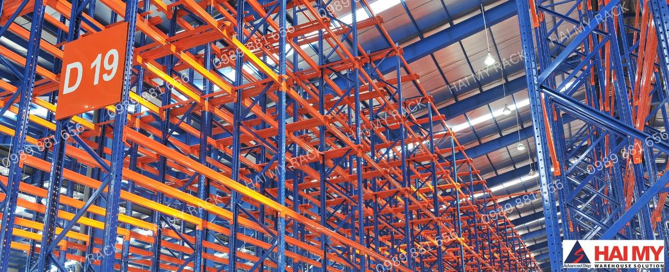 kệ sắt để hàng công nghiệp Hai My Rack