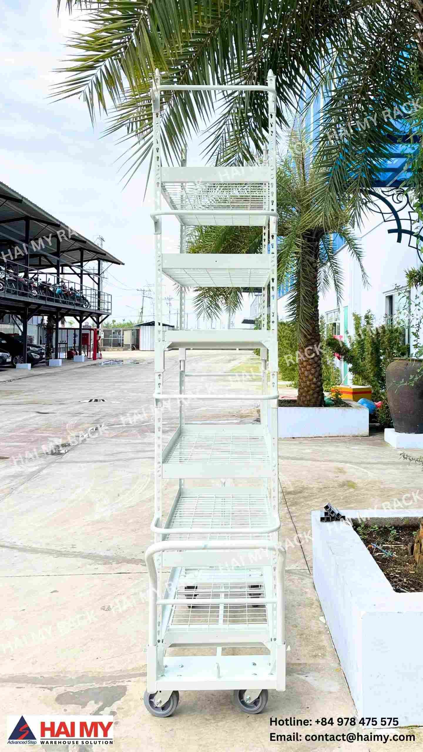 Xe đẩy lắp ráp nhiều tầng Hai My